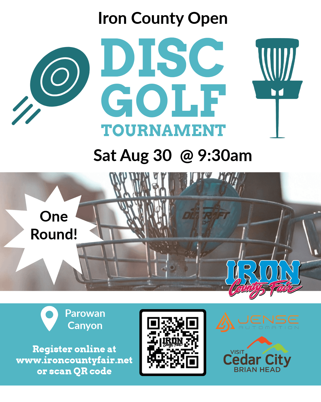 Disc Golf flyer preview