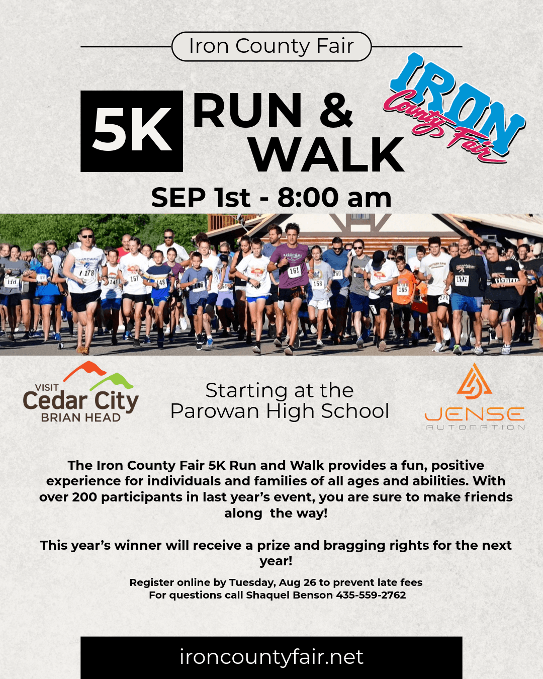 5K Run and Walk flyer preview