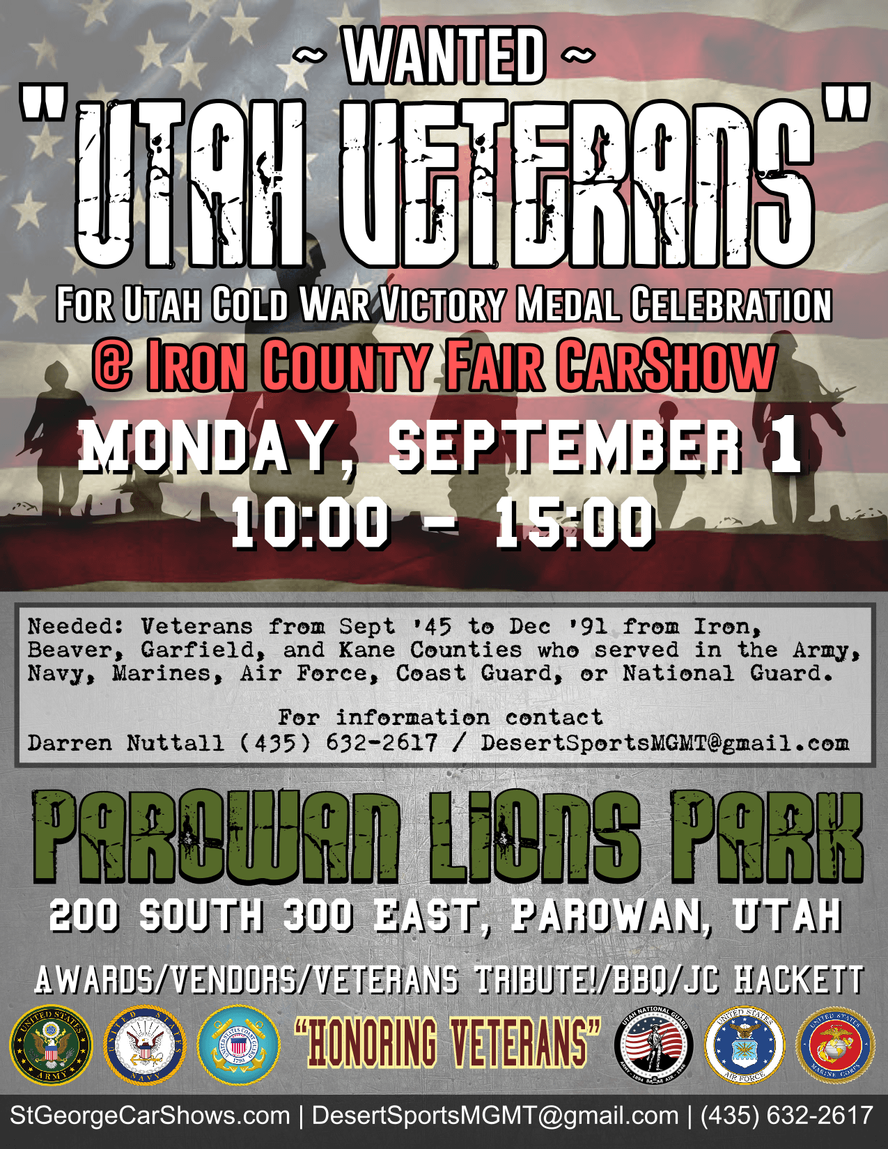 Medals Wanted Flyer - Click to download