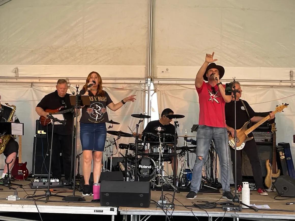 Radio Player The Band performing on stage