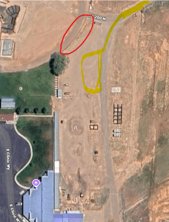 RV spaces with power hook-ups at the Iron County Fairgrounds